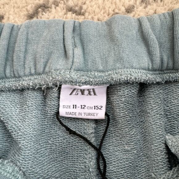 Zara Kids Blue Sweatpants Size 11/12 - Picture 4 of 8